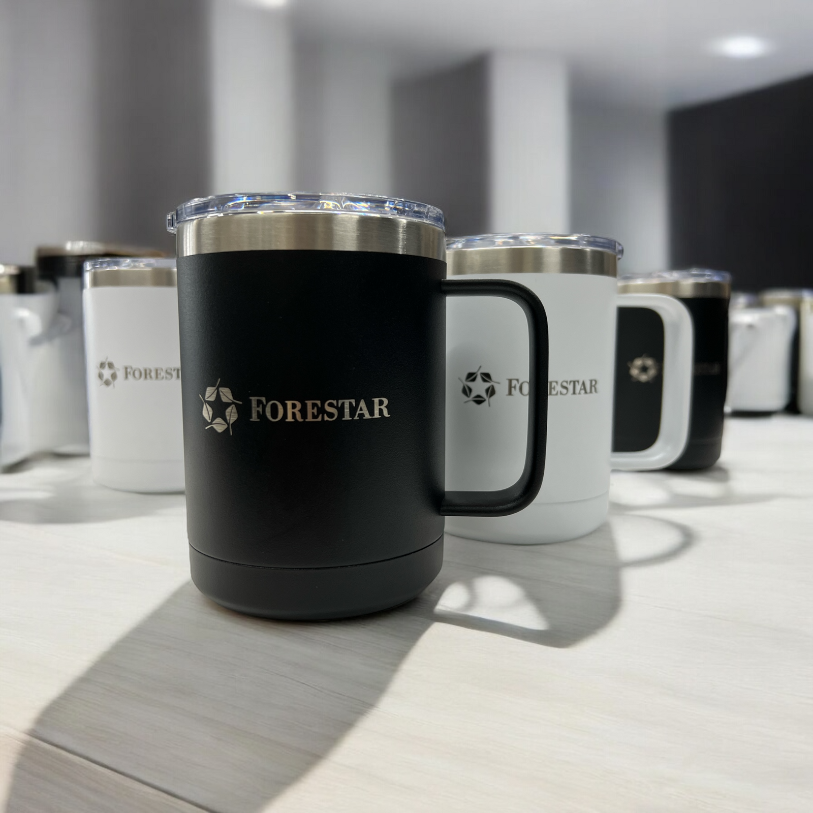 Custom Polar Camel 15 oz Vacuum Insulated Mug with Slider Lid – Personalized Stainless Steel Coffee Mug | Laser Engraved Gift by HP Design