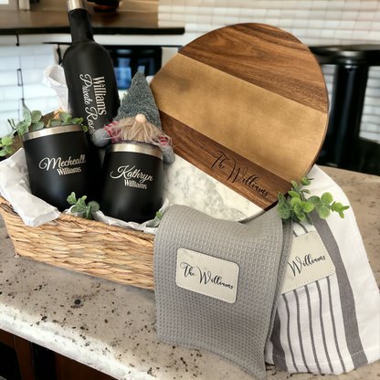Custom Engraved Baskets & Personalized Gift Boxes | HP Design