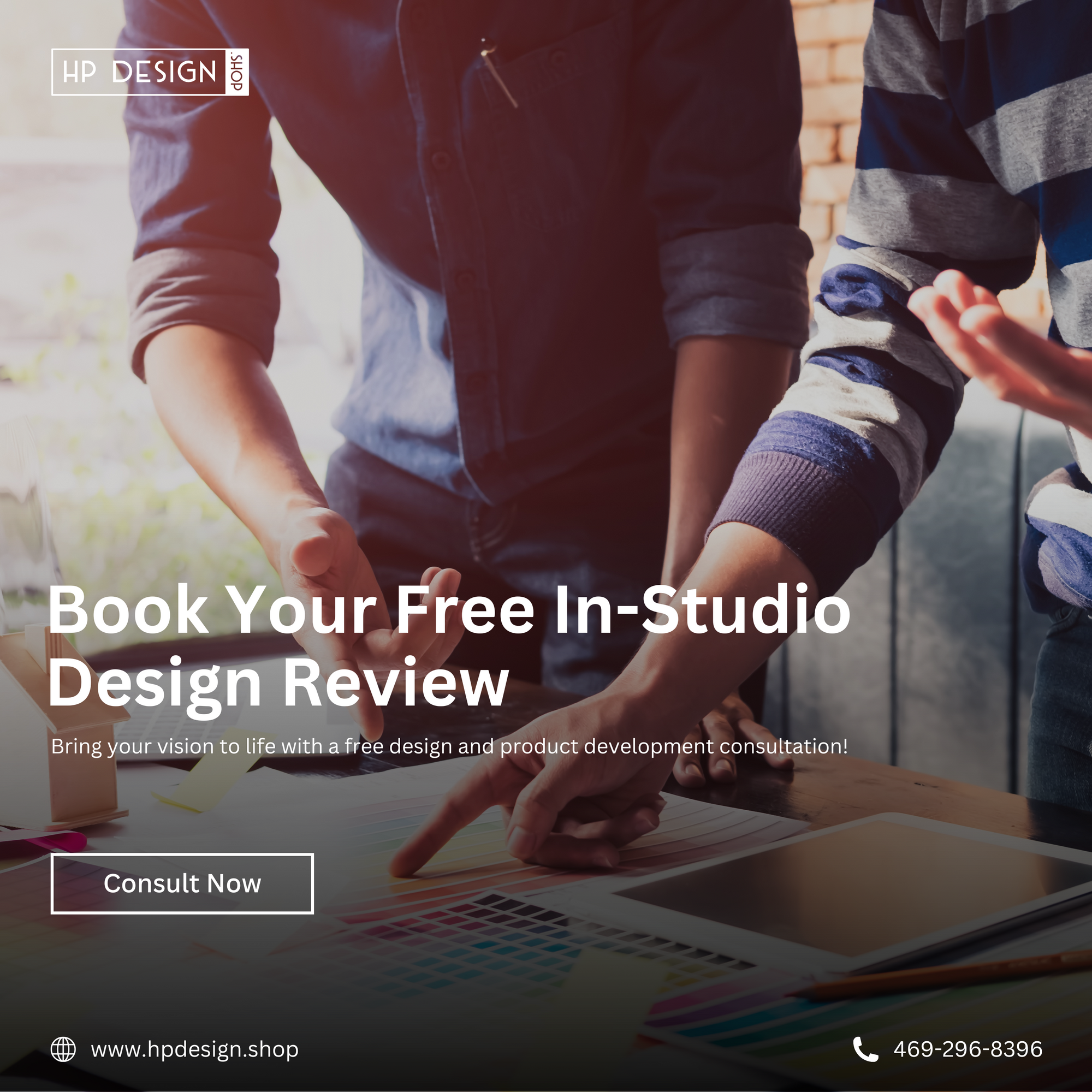 Free In Studio Design Consultation HP Design Shop