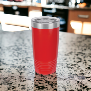 Custom Polar Camel 20 oz. Ringneck Vacuum Insulated Tumbler with Lid – Personalized Stainless Steel Mug for Hot & Cold Drinks