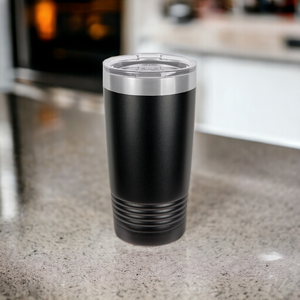 Custom Polar Camel 20 oz. Ringneck Vacuum Insulated Tumbler with Lid – Personalized Stainless Steel Mug for Hot & Cold Drinks