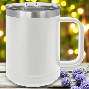 Custom Polar Camel 15 oz Vacuum Insulated Mug with Slider Lid – Personalized Stainless Steel Coffee Mug | Laser Engraved Gift by HP Design