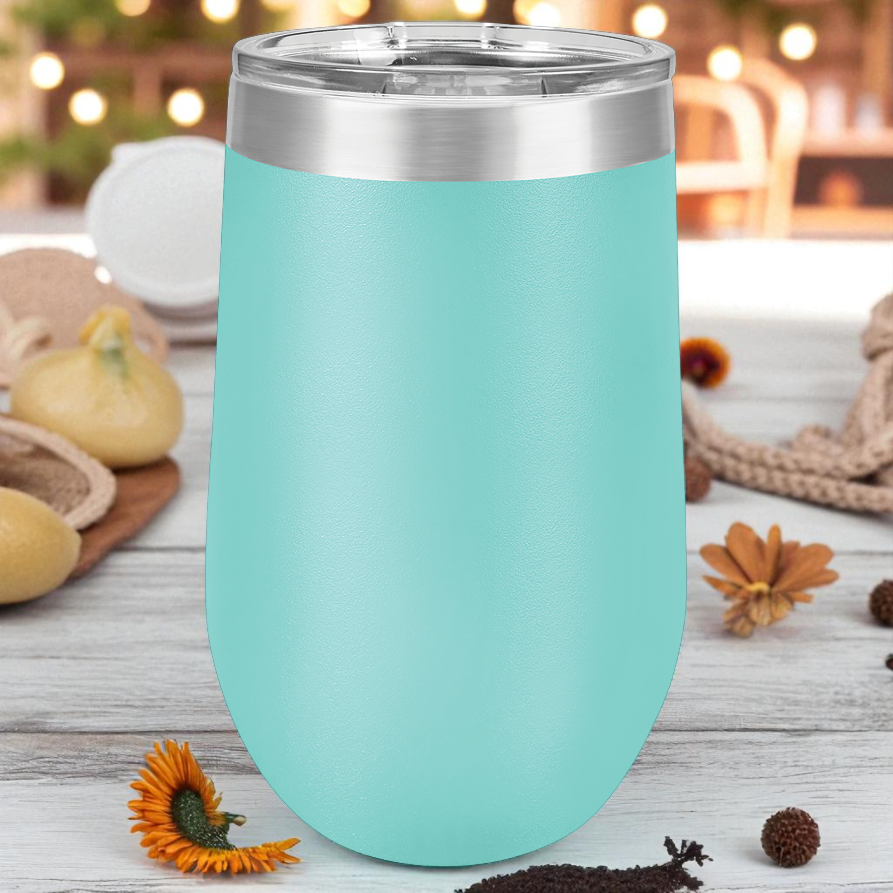 Custom Polar Camel 12 oz & 16 oz Stemless Tumblers with Lid – Personalized Stainless Steel Wine Tumblers | Laser Engraved Gifts by HP Design