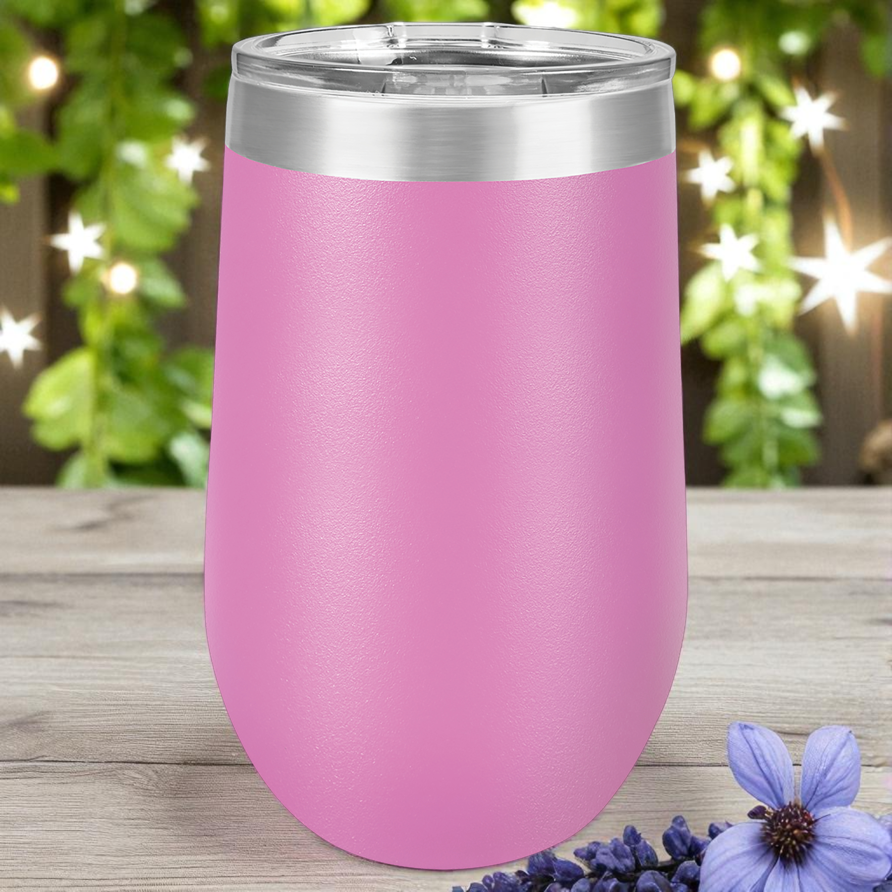 Custom Polar Camel 12 oz & 16 oz Stemless Tumblers with Lid – Personalized Stainless Steel Wine Tumblers | Laser Engraved Gifts by HP Design