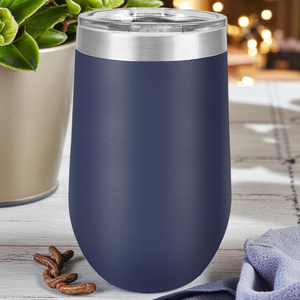 Custom Polar Camel 12 oz & 16 oz Stemless Tumblers with Lid – Personalized Stainless Steel Wine Tumblers | Laser Engraved Gifts by HP Design