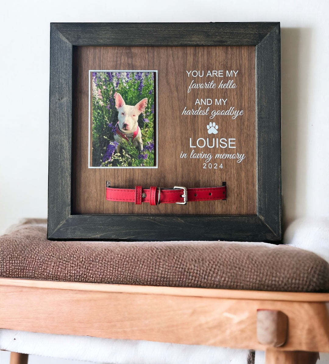 Custom Pet Memorial UV-Printed Wall Sign