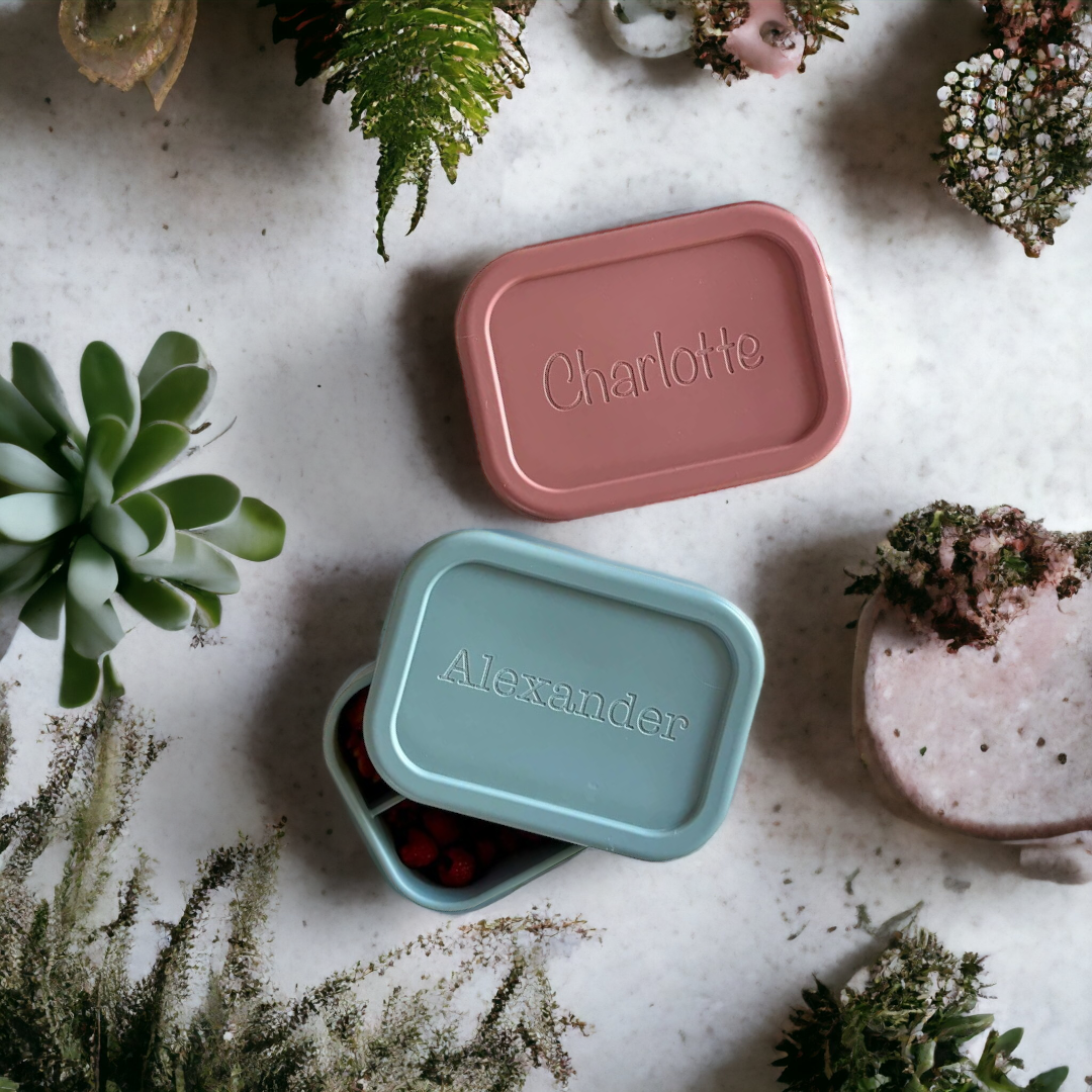 Personalized Silicon Bento School Lunch Boxes