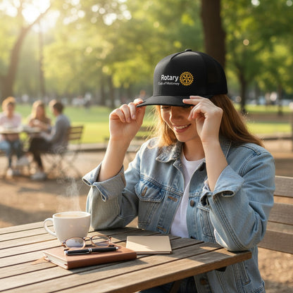 Rotary Baseball Cap – Custom Embroidery or Print
