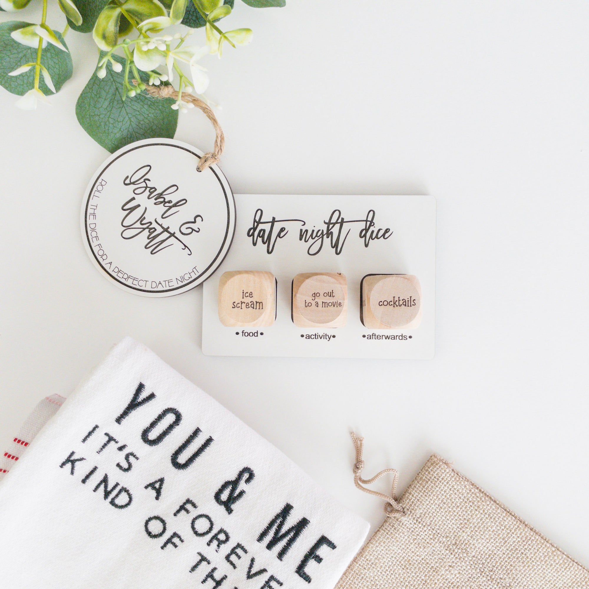 Personalized Date Night Dice