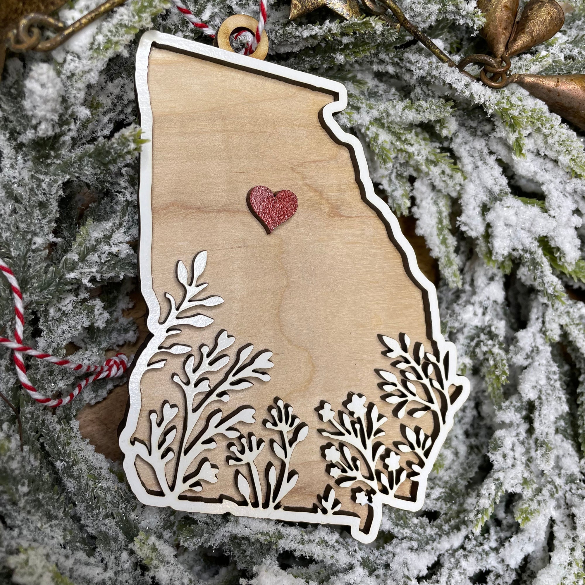 State Tree Ornament- All 50 States Available