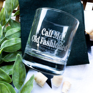 Personalized Whiskey Glass Set of Two